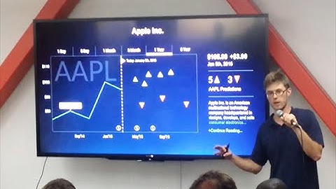 StockIQ Pitch at 500 Startups + GA Pre-Accelerator Demo Day