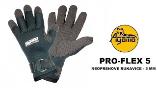 Agama - Neoprenové rukavice kevlar PRO-FLEX 5 mm / Agama - Neoprene kevlar gloves PRO-FLEX 5 mm
