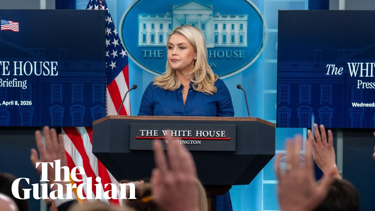 White House briefing with press secretary Karoline Leavitt – watch
