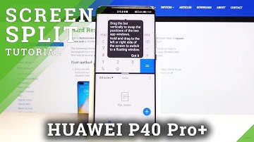 How to Use Split Screen in HUAWEI P40 Pro+ – Double Screen
