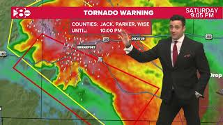 North Texas (Springtown) Tornado Coverage (4 -25-26)