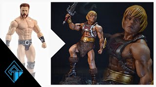 🔷 Custom HE-MAN Figure base Sheamus | Sculpting Heman Master of Universe Netflix in 2021