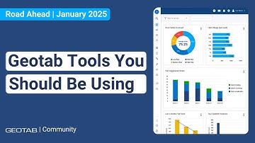 Geotab Update 2025: Academy Training, Fault Insights & Marketplace | The Road Ahead | January 2025