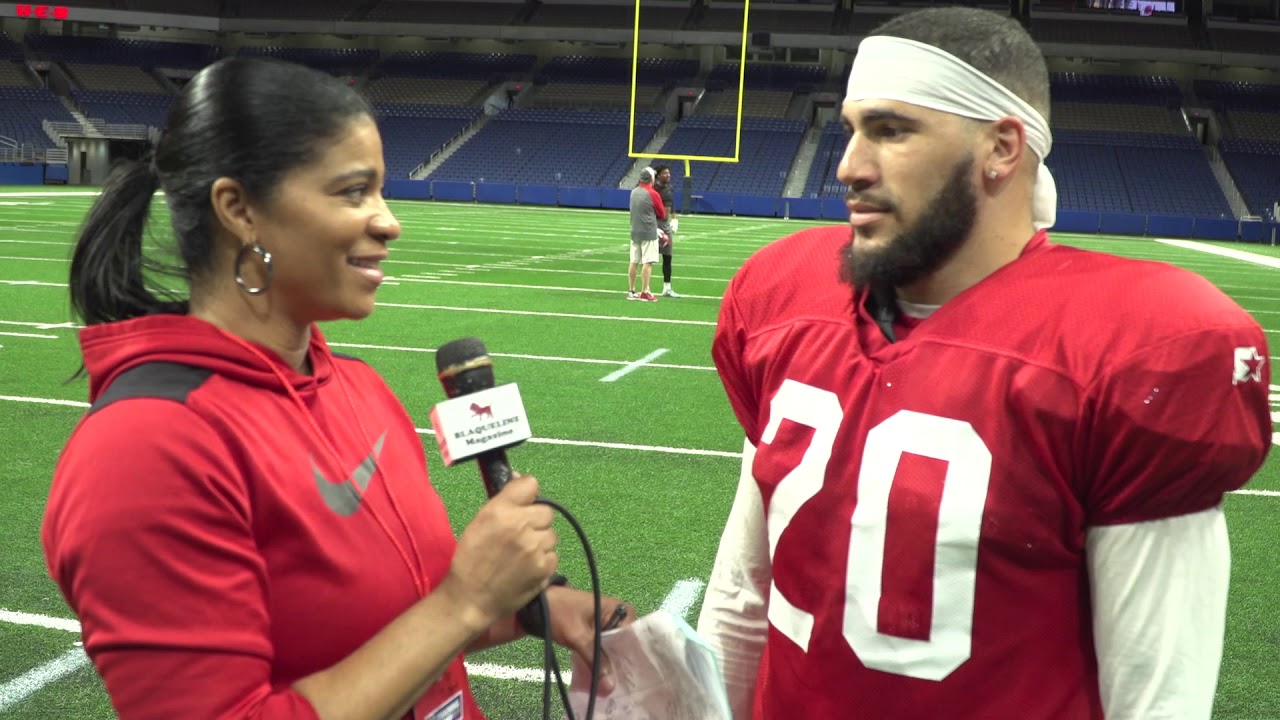 2019 San Antonio Commanders Training Camp | Kenneth Farrow II (RB ...