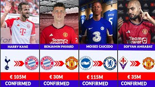 ? ALL CONFIRMED TRANSFER NEWS TODAY SUMMER 2023,AMRABAT TO UNITED, CAICEDO TO CHELSEA, KANE TO BAYER