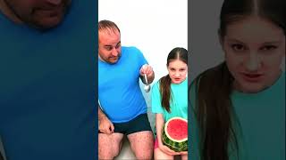 Dad got caught 🐶 🍉 #shorts