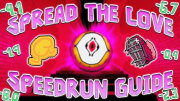 ROBLOX GRACE: SPREAD THE LOVE Speedrun Guide! (Everything You Need To Know)