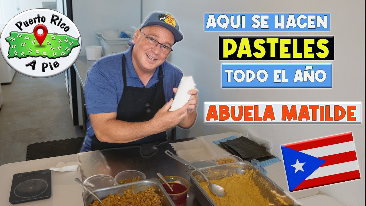 Los  “PASTELES”, de Puerto Rico, Plato Típico de Puerto Rico.
