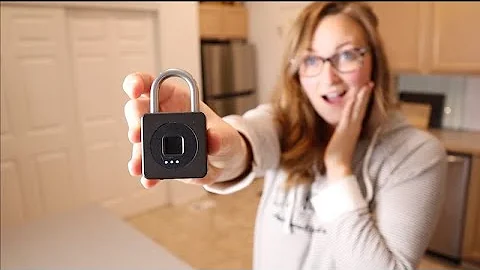 Pothunder Fingerprint Padlock Review | Fingerprint Lock with APP, Padlock with Keyless Biometric