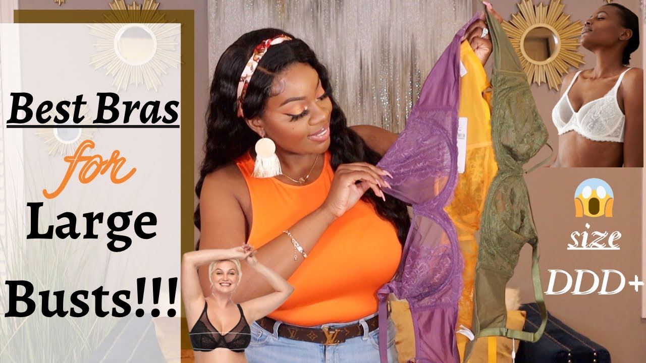 THE PERFECT BRA FOR LARGE BUSTS TRY ON Size 36DDD Bra HSIA Bra THE PERFECT BRA FOR LARGE BUSTS TRY ON Size 36DDD Bra HSIA Bra