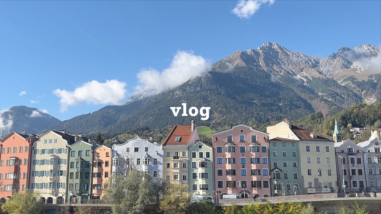 VLOG 오스트리아 여행🇦🇹 | 잘츠부르크, 인스부르크 | 장크트길겐, 노르트케테, 러닝, 카페투어, 운터스베르크