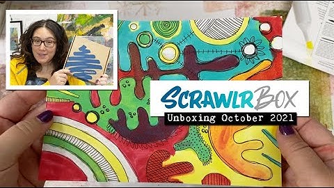 ScrawlrBox: October 2021 Unboxing