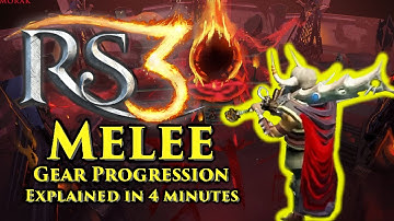 RS3 Melee Gear Progression Explained in 4 Minutes