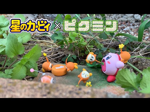 ピクミン×カービィ】ピクミンっぽいカービィたち作ってみた【粘土