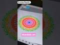 Colourful Mandala🖌️🟠🟢🔵🟡🔴🟣 #mandalaart #art #digitalart #drawing #mandaladrawing #artist