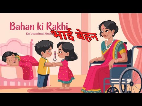 ll Bhai Behan Ki Rakhi Hindi Kahani ll भाई बेहेन की राखी हिंदी मजेदार ...