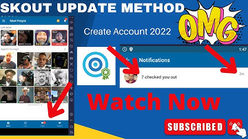 How to create skout account 2022 | Update Method 2022 | Live Method 2022  #skout