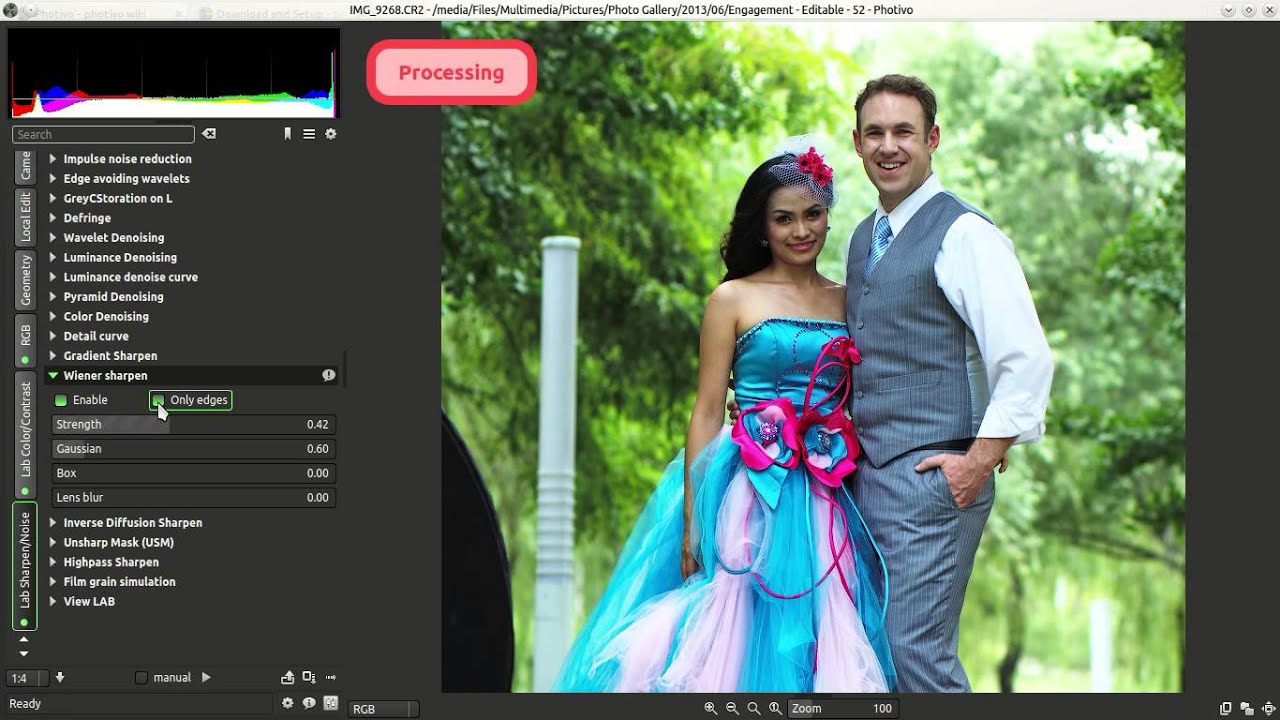Photivo Review and Tutorial - Linux RAW Photo Editor
