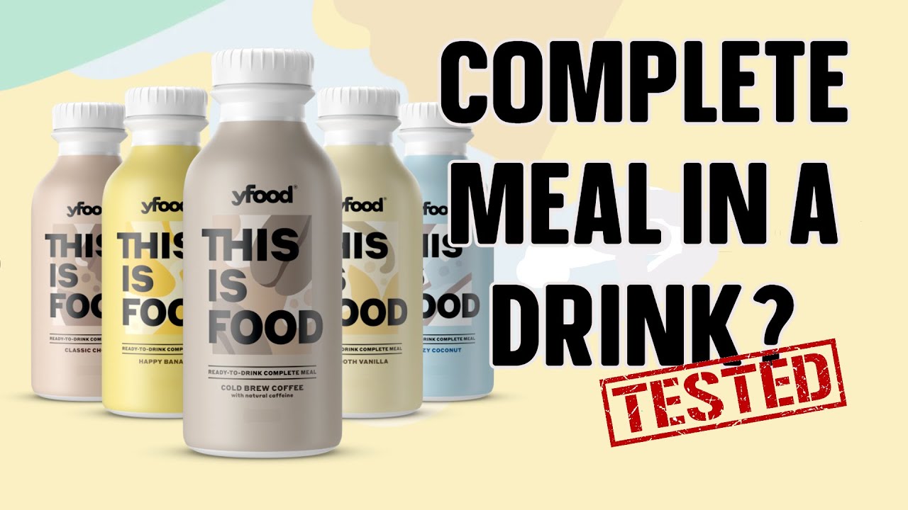 Test complet des boissons repas Yfood 