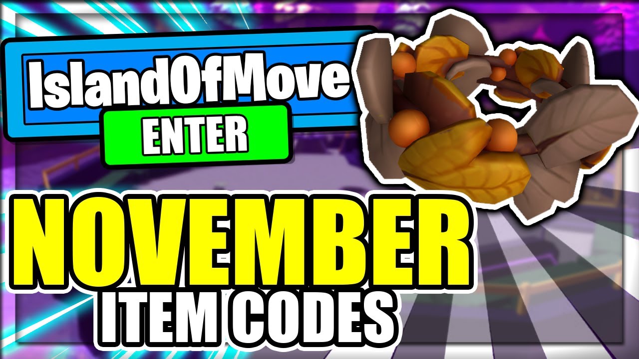 (NOVEMBER 2020) *ALL* NEW SECRET OP CODES! Island Of Move Roblox YouTube