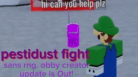 sans rng. big update! (obby creator)