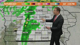 Iowa weather update: Here's when thunderstorms will move through Iowa this weekend