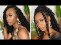 FASTEST CROCHET BUTTERFLY LOCS FOR BEGINNERS (Step by Step) Janet Collection