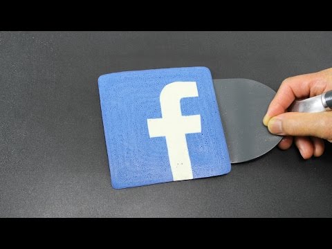 Pancake Art - Facebook Logo (Social Media) by Tiger Tomato