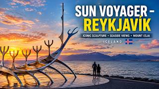 Sun Voyager Reykjavík 🇮🇸 | Iceland’s Iconic Seaside Sculpture #SunVoyager #Reykjavik #Iceland
