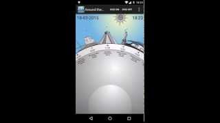 Around the World Clock - Android Application screenshot 1