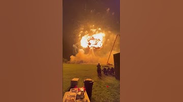 Night Under Fire 2023 - Fireworks Show - Gasoline Fireball (Crew View by Mandy Poletti)