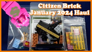 Citizen Brick Zoltar And Big Shot Minifig January 2024 Citizen Brick Custom Lego Haul