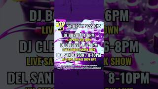 🔥 Saturday Sessions | DJ Borgi, DJ Cleggsta \u0026 Del Sanderson | Underground UKG Vibes 🎧