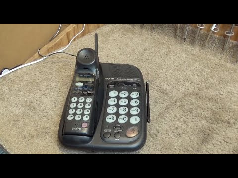Sanyo CLT-986 900 MHz DSS Cordless Phone with Handset Speakerphone | Initial Checkout