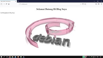 Cara Konfigurasi Web Server Debian 9 di Virtualbox #4