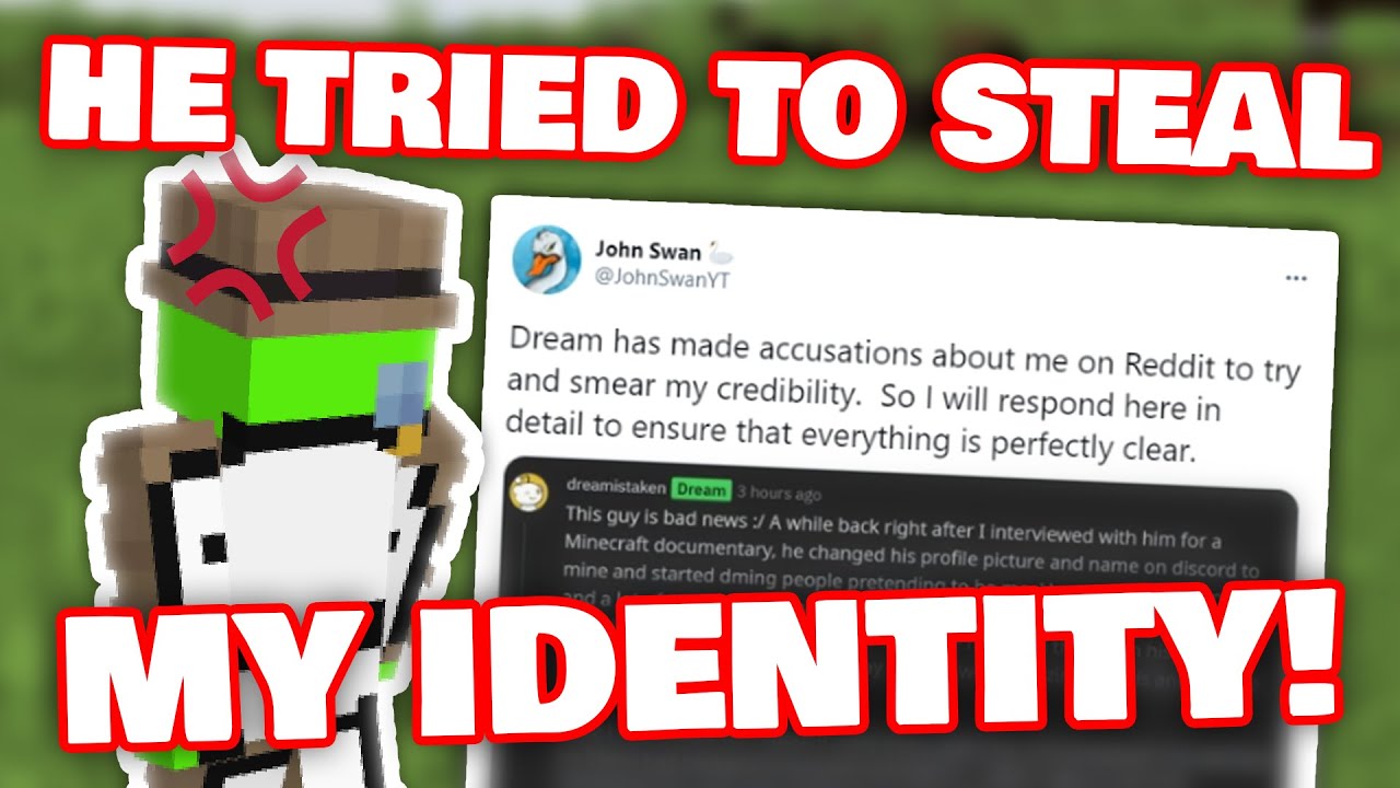 Detective Dream Exposes John Swan For Stealing Dream S Identity Youtube Detective Dream Exposes John Swan For Stealing Dream S Identity Youtube