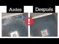 cómo limpiar pisos del baño manchas de agua, cal, jabón con truco