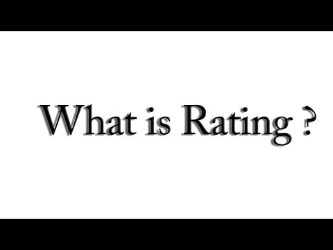 Video: How To Calculate The Rating