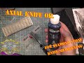 Axial Knife Oil for Knife Sharpening with Diamond Stones