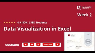 Data Visualization in Excel | Week 2 | Data Analytics in Excel | Coursera | Free Certification