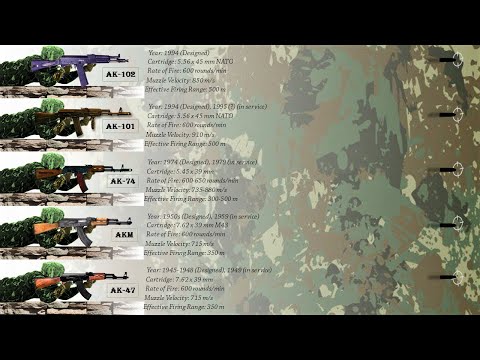 Vídeo: AK 107 fuzil de ass alto: especificações e fotos