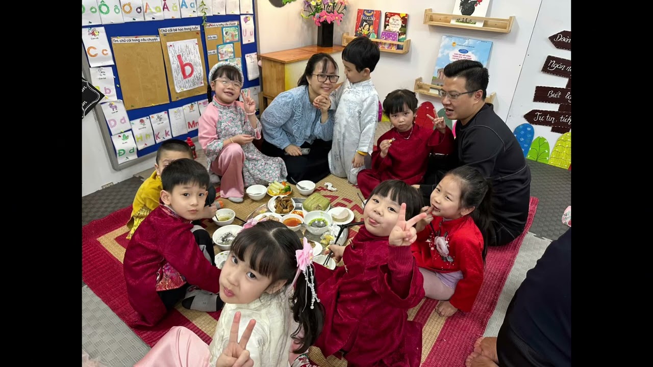 “ Bữa cơm Tất niên” của gia đình lớp Mẫu giáo lớn A1