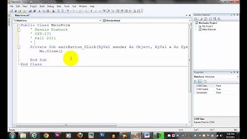 Visual Basic Comments