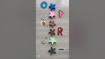 Reverse Alphabet lore color mixing #colormixing #satisfing #shorts #reverse