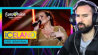 Vocal Coach Reacts to Hera Björk - Scared of Heights LIVE  Iceland 1st Semi-Final Eurovision 2024