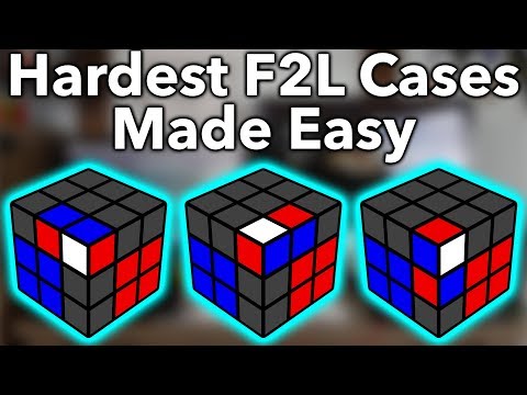 How To Solve The F2L Cases You Struggle With The Most