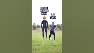 These Blue Lock players are Tall 😱 #shorts #bluelock #anime