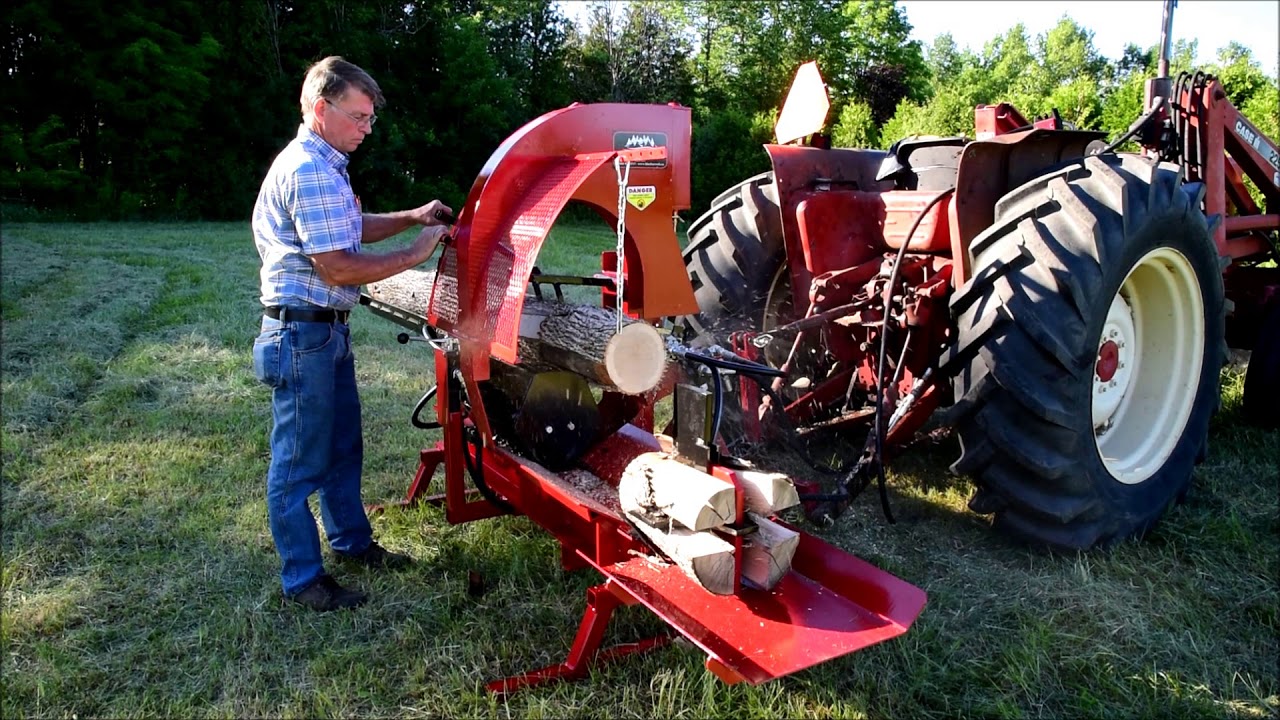 Model 1250 firewood processor skid steer model youtube