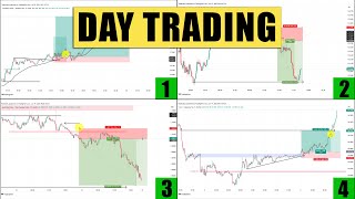 4 Day Trading Strategies explained - 1min 5min timeframe