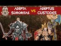 Sisters of Battle Vs Adeptus Custodes - Warhammer 40K 9th Edition Battle Report